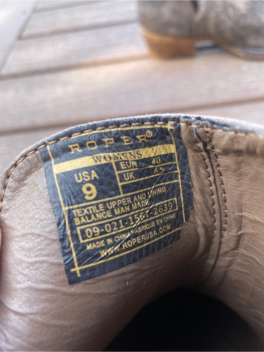 Women's Cowboy Ankle Booties - Picture 6 of 6